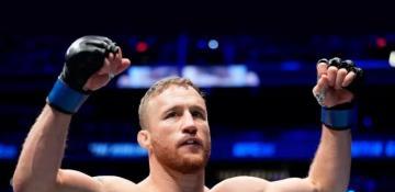 Gaethje won the interim UFC lightweight championship belt 