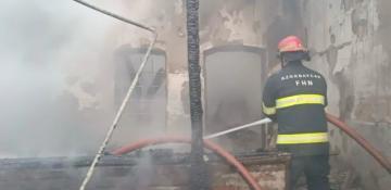 Fire at three homes in Ganja brought under control 