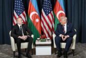 President Aliyev and President Trump held meeting in Davos