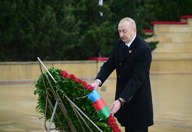 News about -  President Ilham Aliyev paid tribute to 20 January martyrs  
