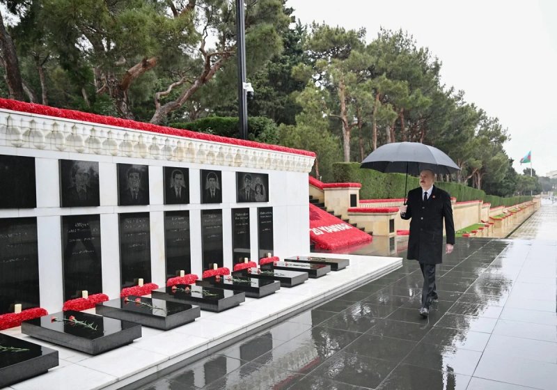News about -  President Ilham Aliyev paid tribute to 20 January martyrs  