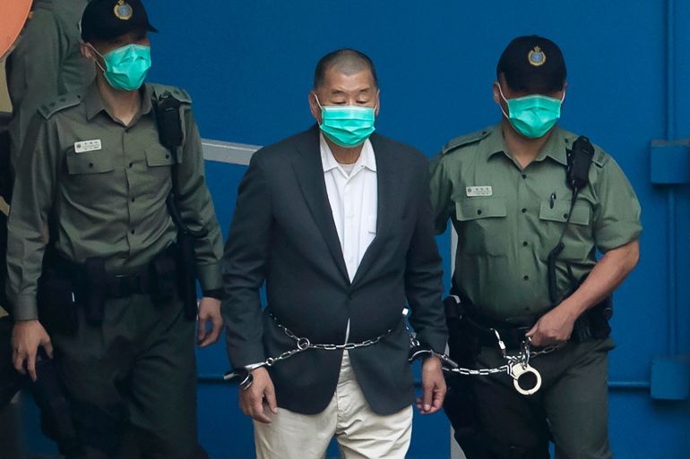 Jimmy Lai sentenced to 20 years in prison 