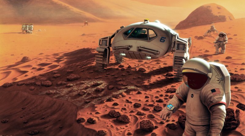 How could Elon Musk’s Moon City on Mars look?