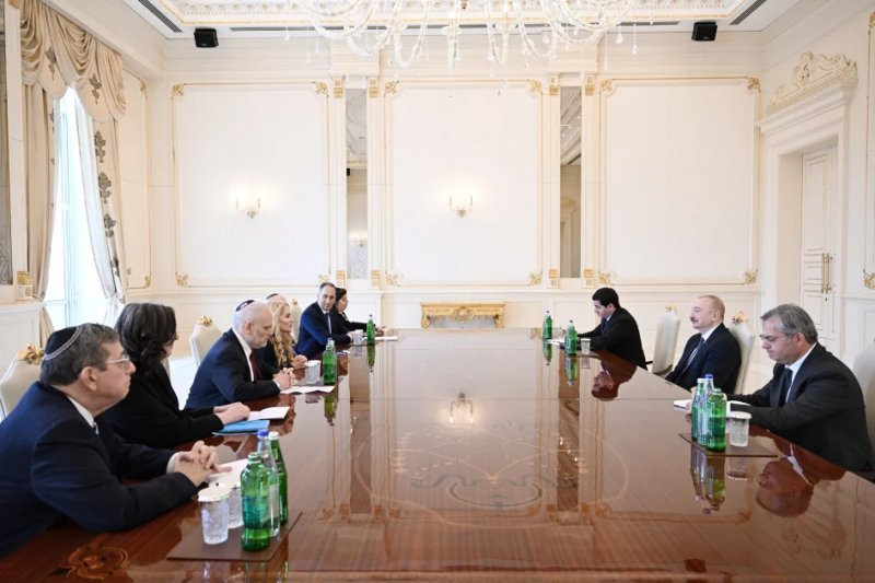 President Aliyev discusses cooperation with U.S. Jewish leaders 