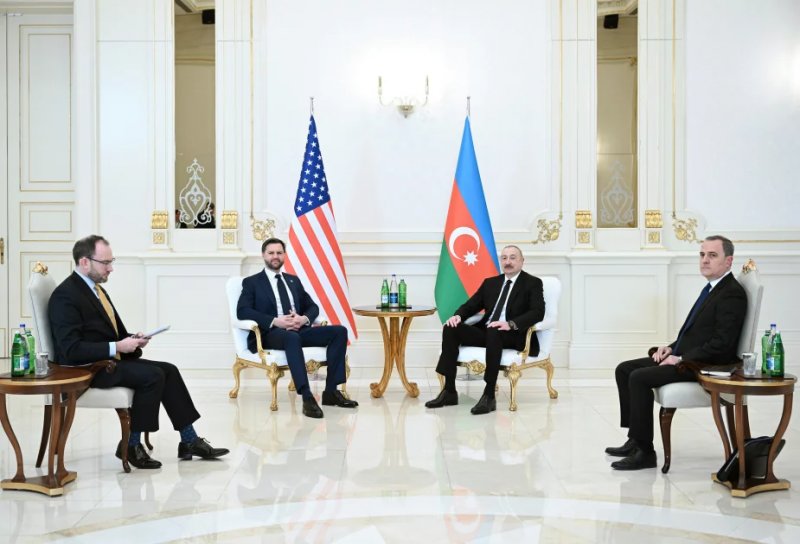 Azerbaijani president and U.S. Vice President deliver press statements