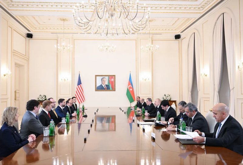 Expanded talks begin between Ilham Aliyev and U.S. Vice President 