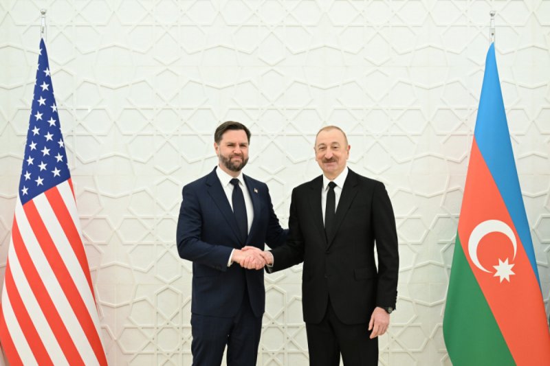 President Aliyev shares video of meeting with U.S. VP Vance -  VIDEO  