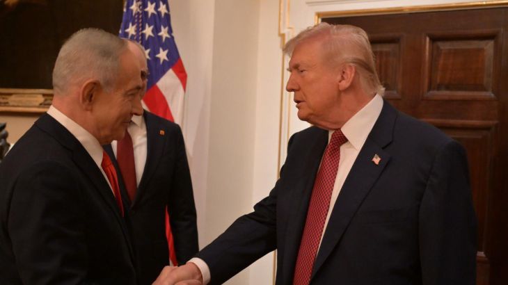 Netanyahu and Trump wrap up meeting after nearly 3 hours