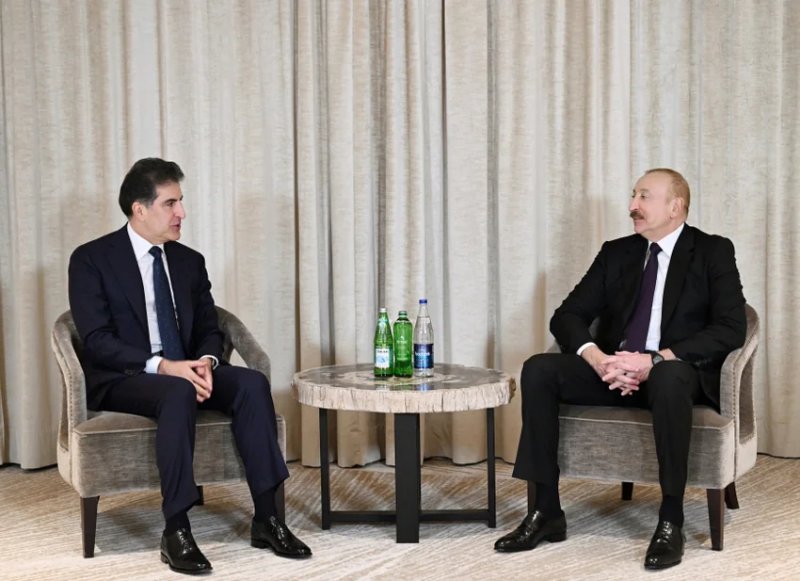 President Aliyev, Barzani discuss economic and cultural ties in Munich -  VIDEO 