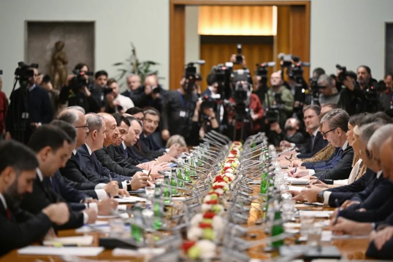 News about -  Azerbaijan, Serbia hold first meeting of Strategic Partnership Council in Belgrade  -PHOTO  