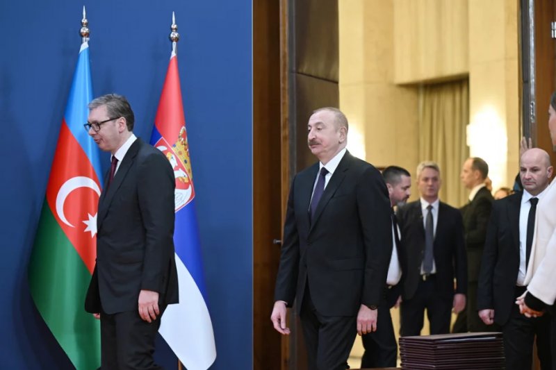News about -  Azerbaijan and Serbia exchange agreements in Belgrade  - PHOTO  