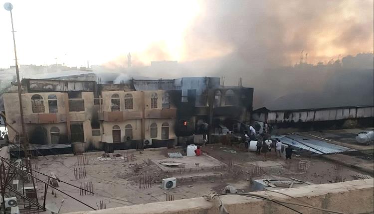 Mall fire in Yemen kills one, injures 13 in Marib 
