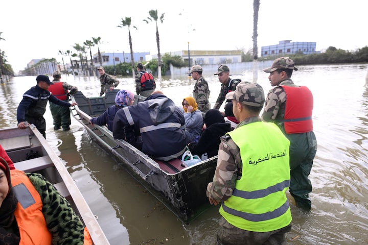 Morocco residents return home as floodwaters recede 
