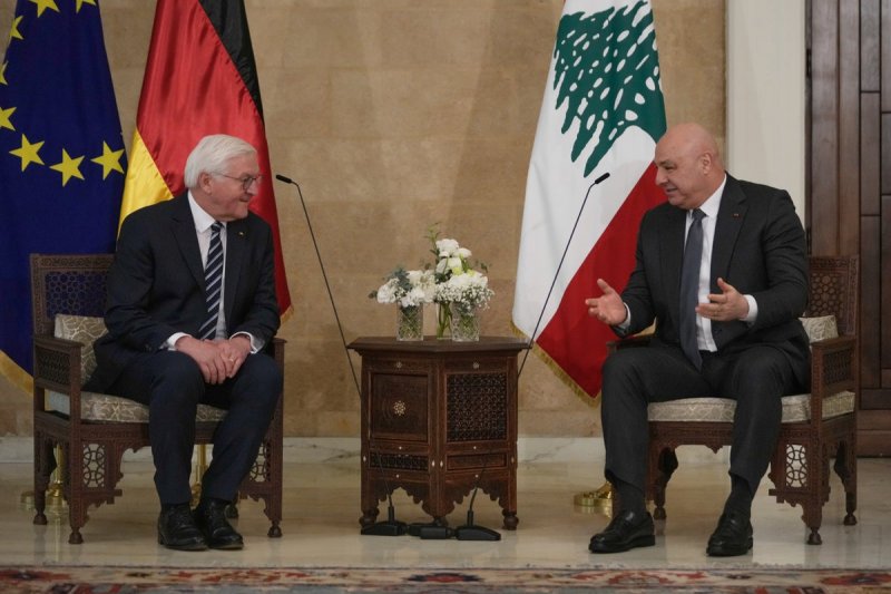 German president voices support for Lebanon during visit 
