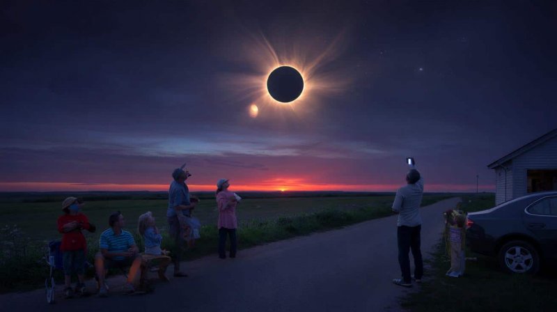 Why annular solar eclipses never turn day fully into night