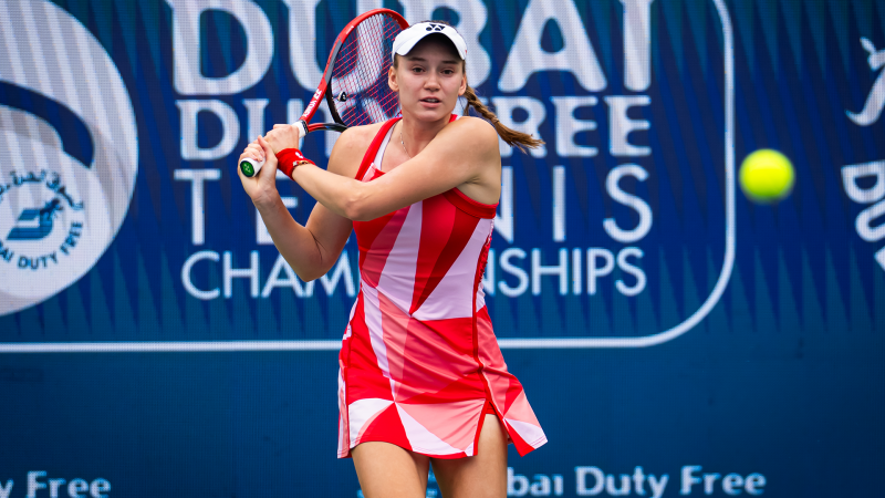 Elena Rybakina's Dubai run ends prematurely