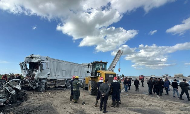18 killed in truck collision in Egypt 