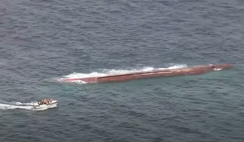 Two missing after cargo ship collides with fishing boat off central Japan