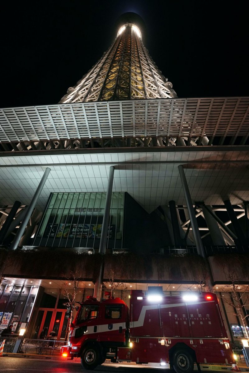 News about - 20 trapped in Tokyo Skytree elevator for 5 hours