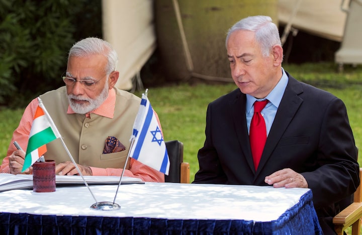 Modi visits Israel amid US-Iran tensions 