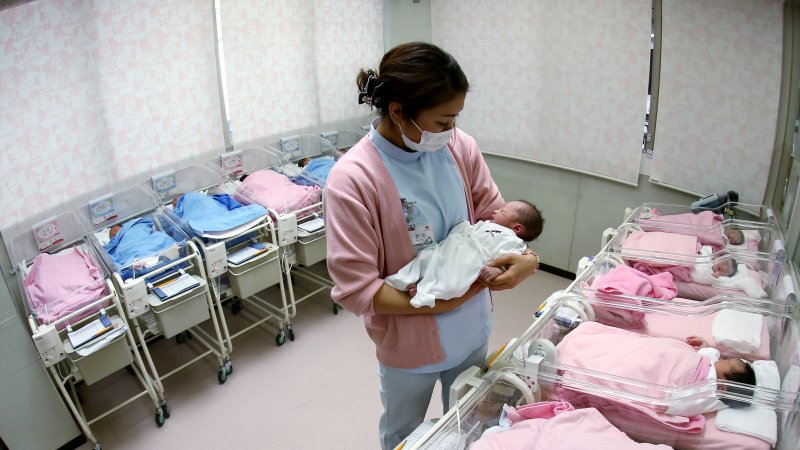 Births in Japan hit record low for 10th straight year
