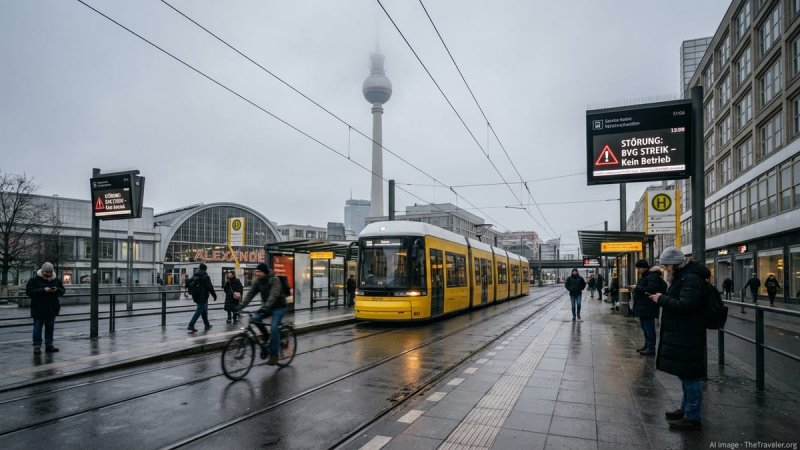 Nationwide transport strike disrupts Germany