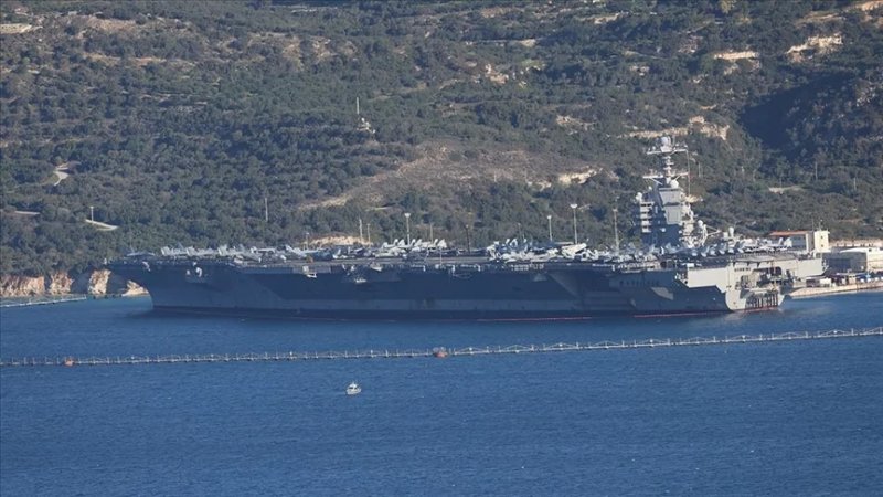  Watch:  US aircraft carrier Gerald R. Ford reaches Israel's coast