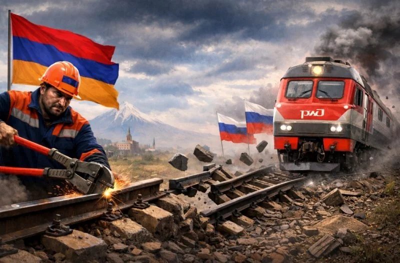  Armenia wants to get rid of Russian Railways: Maneuver, pressure, or strategic pivot? 
