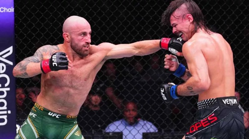 Volkanovski beats Lopes convincingly to keep UFC 325 title