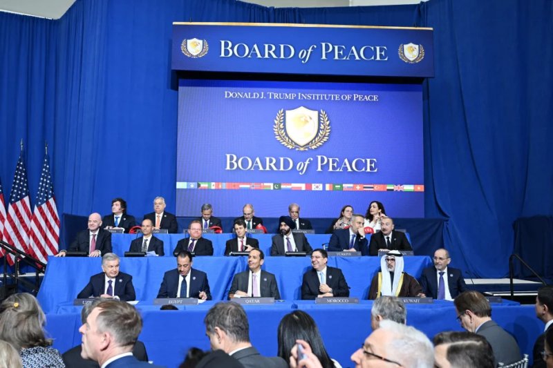 Resolution of Board of Peace adopted unanimously 