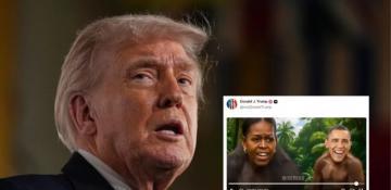 Trump faces backlash over controversial Obama video 