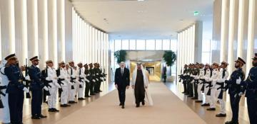 President Ilham Aliyev arrives in UAE for working visit 