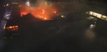 Massive fire destroys Celtic supporters club in Irvine