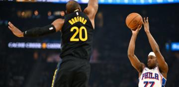 76ers dominate Warriors for fifth straight victory