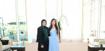Leyla Aliyeva meets Afghan women's rights activist in Abu Dhabi 