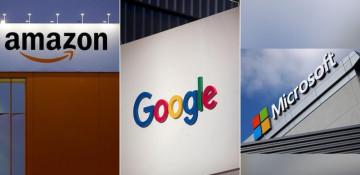 Amazon, Google, and Microsoft lose hundreds of billions
