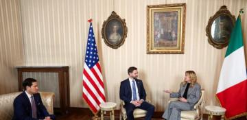 Meloni downplays ICE row during meeting with Vance in Milan 