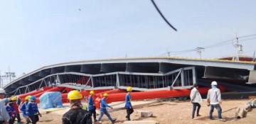 Several injured after building collapses at Thailand training center