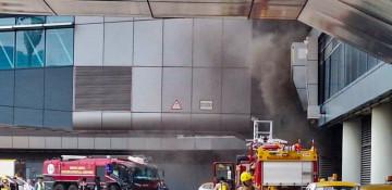 Fire at Hong Kong airport briefly disrupts operations 