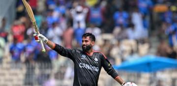 Canada's Yuvraj Samra hits 110 against New Zealand at T20 World Cup