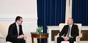 President Ilham Aliyev meets with AIPAC executive director in Washington