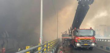 Blaze breaks out near Iran’s capital