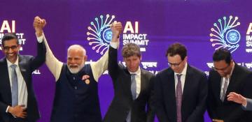 Watch:  OpenAI, Anthropic CEOs refuse to hold hands at India AI summit