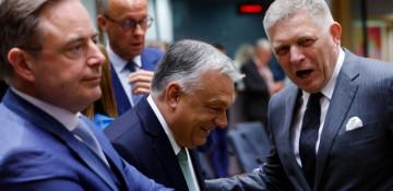 Greece, Hungary, and Slovakia blocking sanctions on Russia
