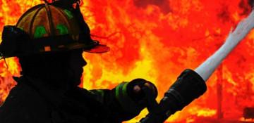 Truck hits firefighters responding to car fire in Azerbaijan 