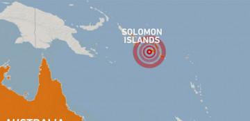 5.7-magnitude quake hits Solomon Islands