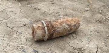 Unexploded artillery shell discovered in Azerbaijan's Sumgayit