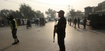 Five policemen killed, vehicle burned in Kohat attack