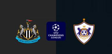 Newcastle United vs Qarabağ FK match kicks off in Champions League clash