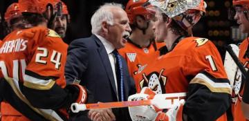 Joel Quenneville wins 1,000th NHL game with Ducks